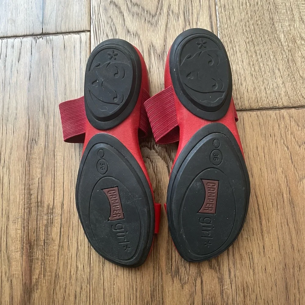 Camper Girl Right Leather Sandals sz6 - Picture 10 of 16